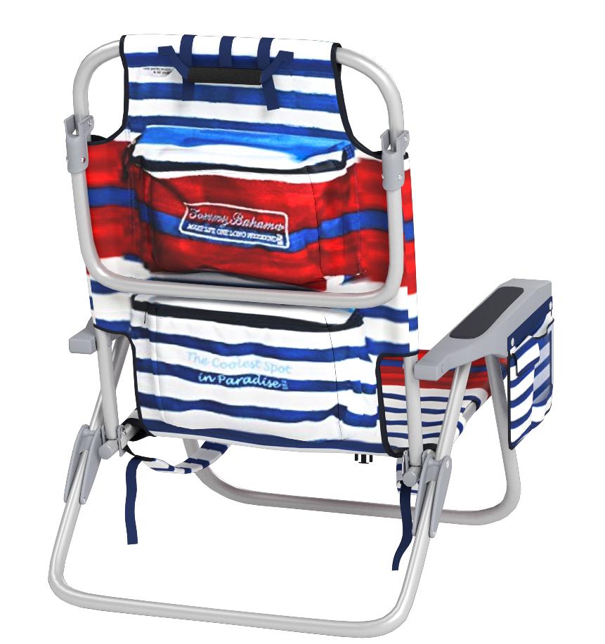 Tommy Bahama 2016 Backpack Cooler Chair with Storage Pouch ...