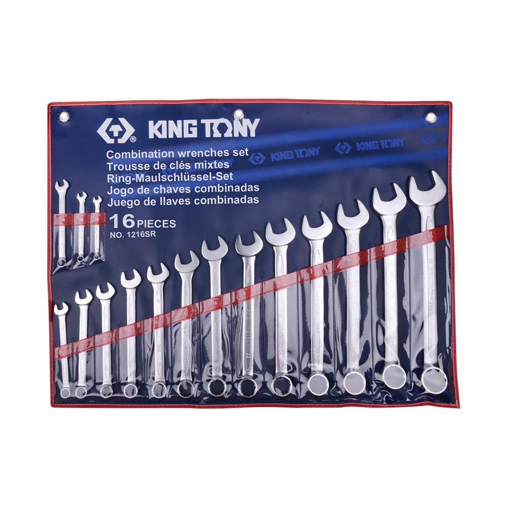 king tony 1216SR Set of 16 Mixed Inch Keys