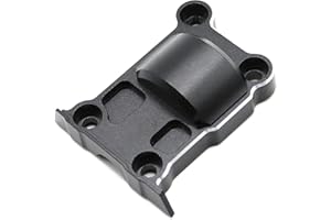 Mesimsple Alloy Xmaxx Upper Rear Differential Cover 7787 for 1/5 X-Maxx Drive Gear Cover X Maxx Diff Cover Truck Upgrades Black