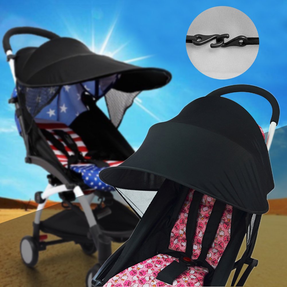 pram shade extender