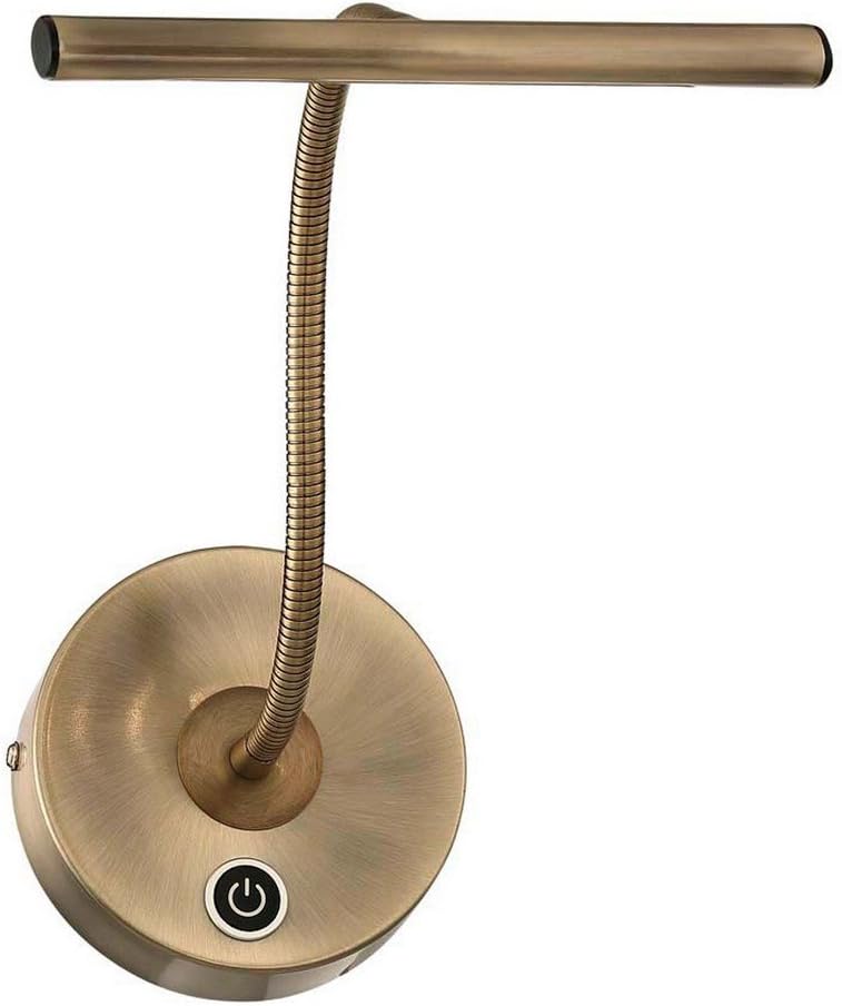 Arnsberg 279770104 Curtis LED Picture Light in Antique Brass