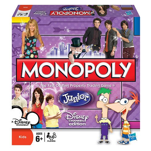 Monopoly Jr. Disney Channel