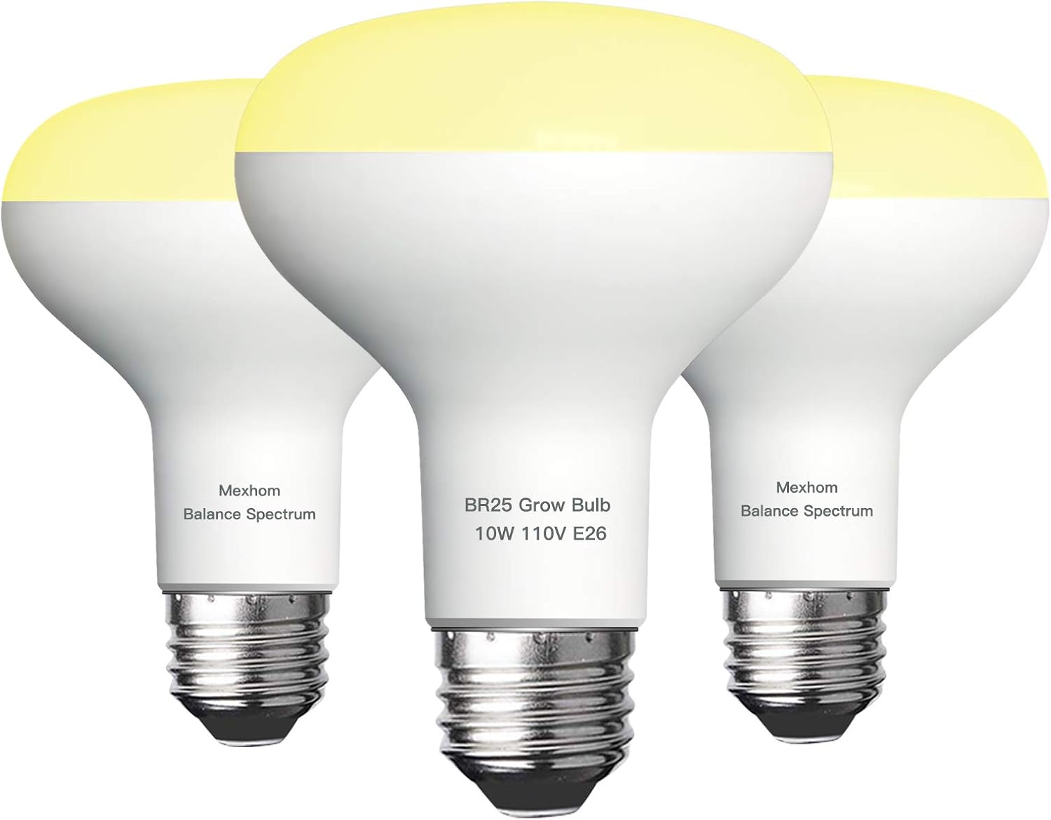 3 Pack BR25 Grow Light Bulb for Indoor Plants, Plant Light