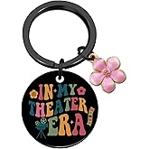 Ikacvb Theater Gifts For Women Friends Musical Theater Gift Ideas Funny Theatre Gifts For Theaters Lovers Teen Girls Cute Theatre Keychain Stuff