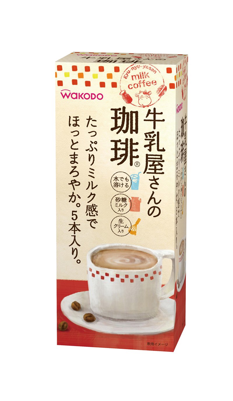 Milk store's coffee (16.5 g  5 pieces)  6 pieces