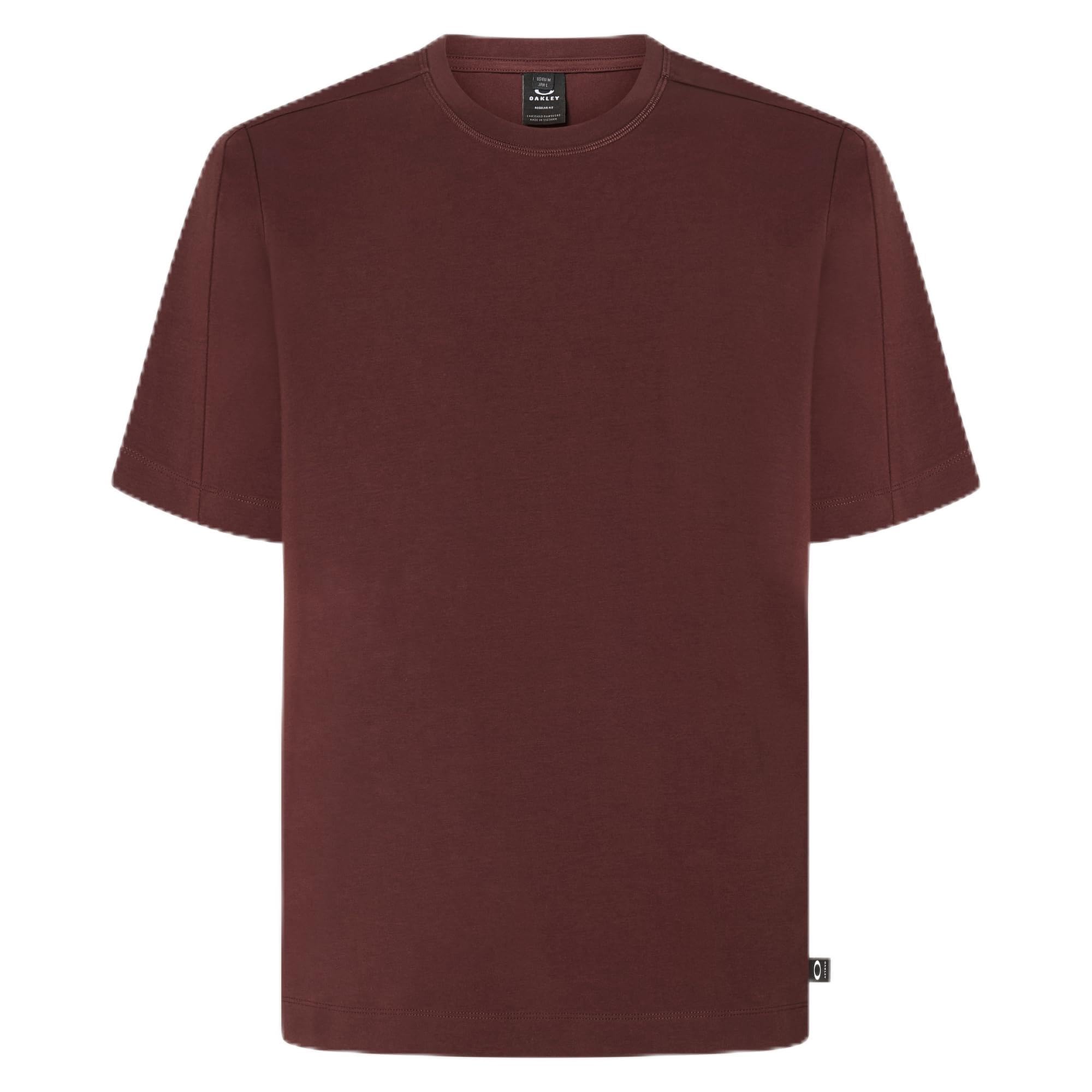 Oakley Men’s All Day Short Sleeve Tee, Grenache