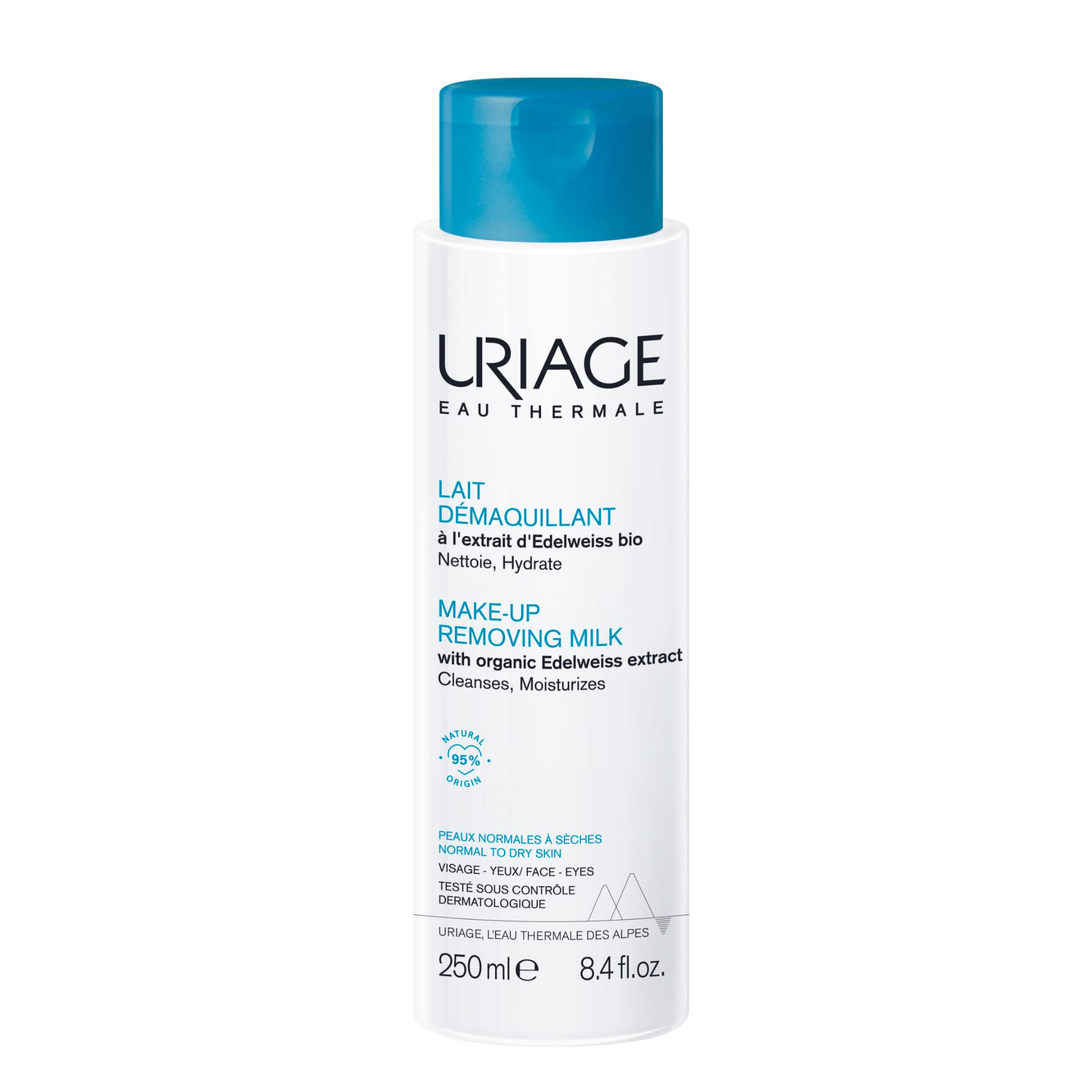 Uriage Cleansing Milk, 250 ml, (Pack of 1)