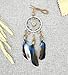 DrCor Small Dream Catchers for Cars Accessories Interior Rearview Mirror Car Charms Mini Dream Catchers Car Hanging Boho Handmade Feather Pendant Decor