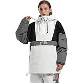 GSOU SNOW Ski Jacket Waterproof Windproof Snowboarding Men Women Insulated Warm Fabric
