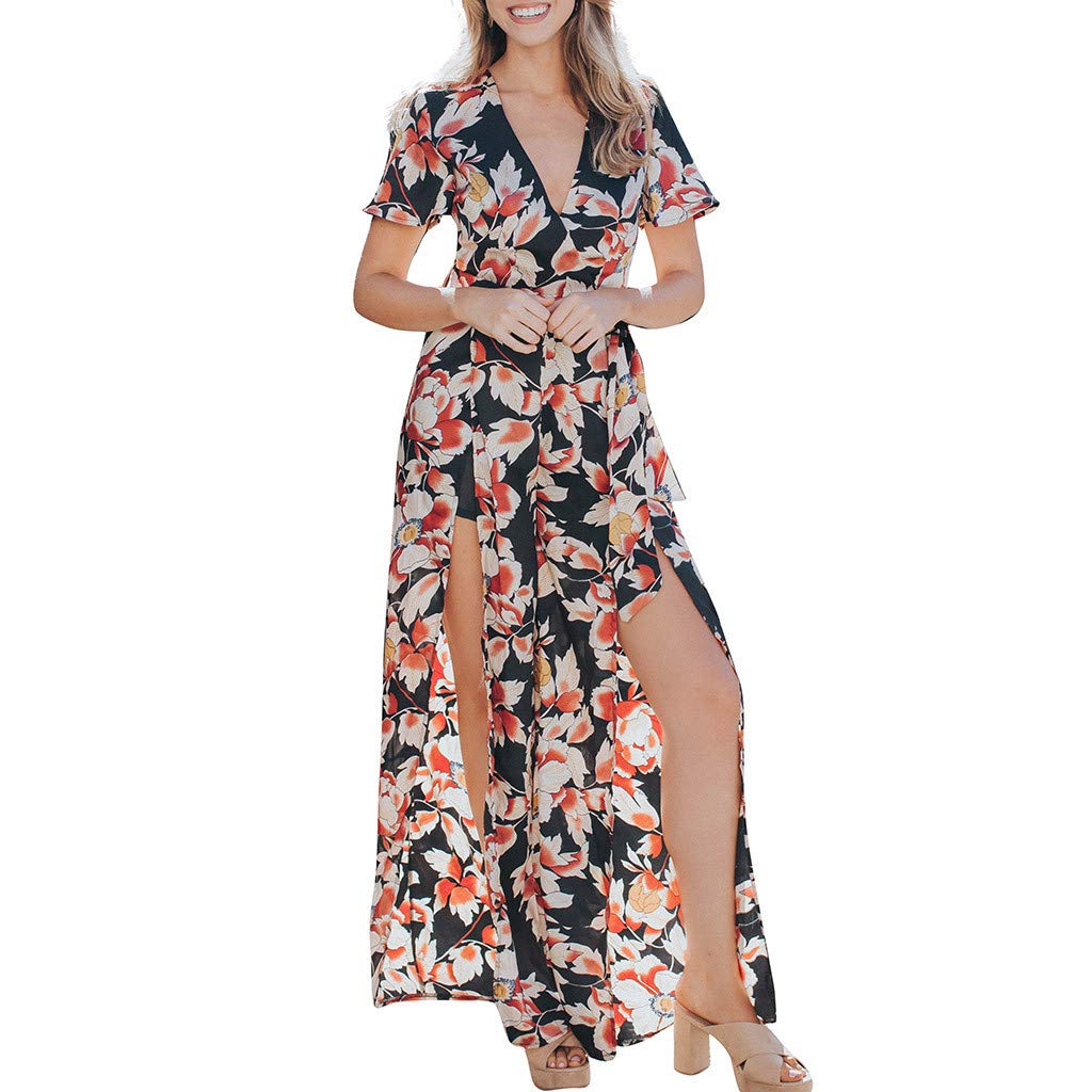 floral batwing jumpsuit