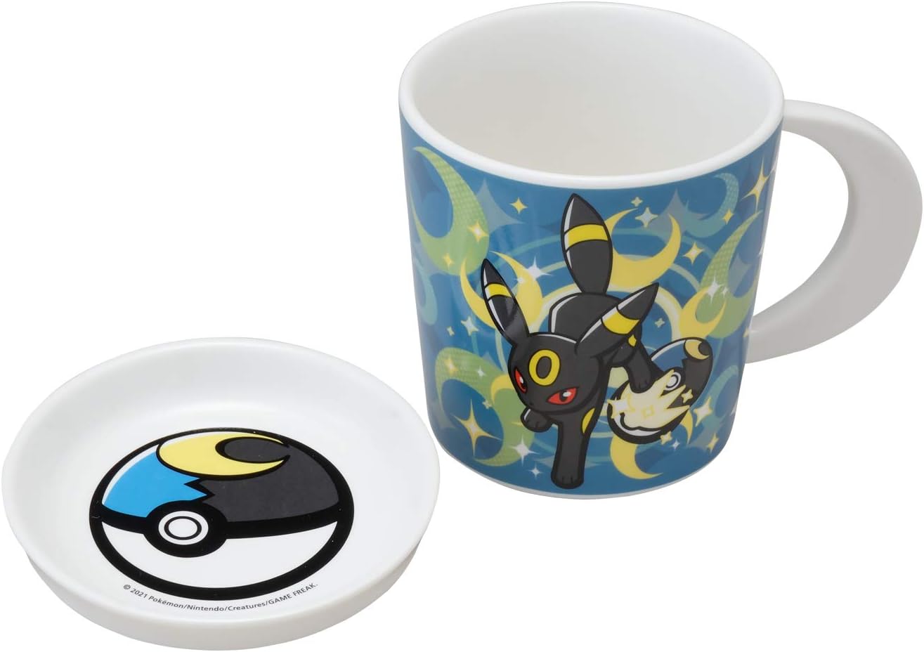 Amazon ポケモンセンターオリジナル 蓋付きマグカップ Ball Freak ブラッキー ムーンボール アニメ 萌えグッズ 通販