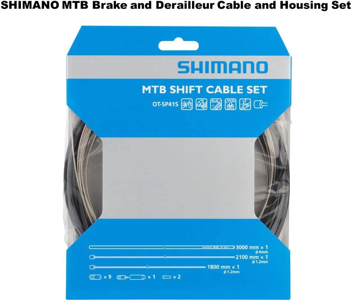 shimano mtb brake cable set