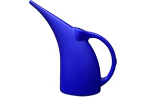 KP KOOL PRODUCTS Watering Can 1/2 Gallon - Small Watering Can for Indoor Plants - Outdoor Watering Can - Blue Plant Waterer - Plastic Watering Can for Garden - 1 Pack