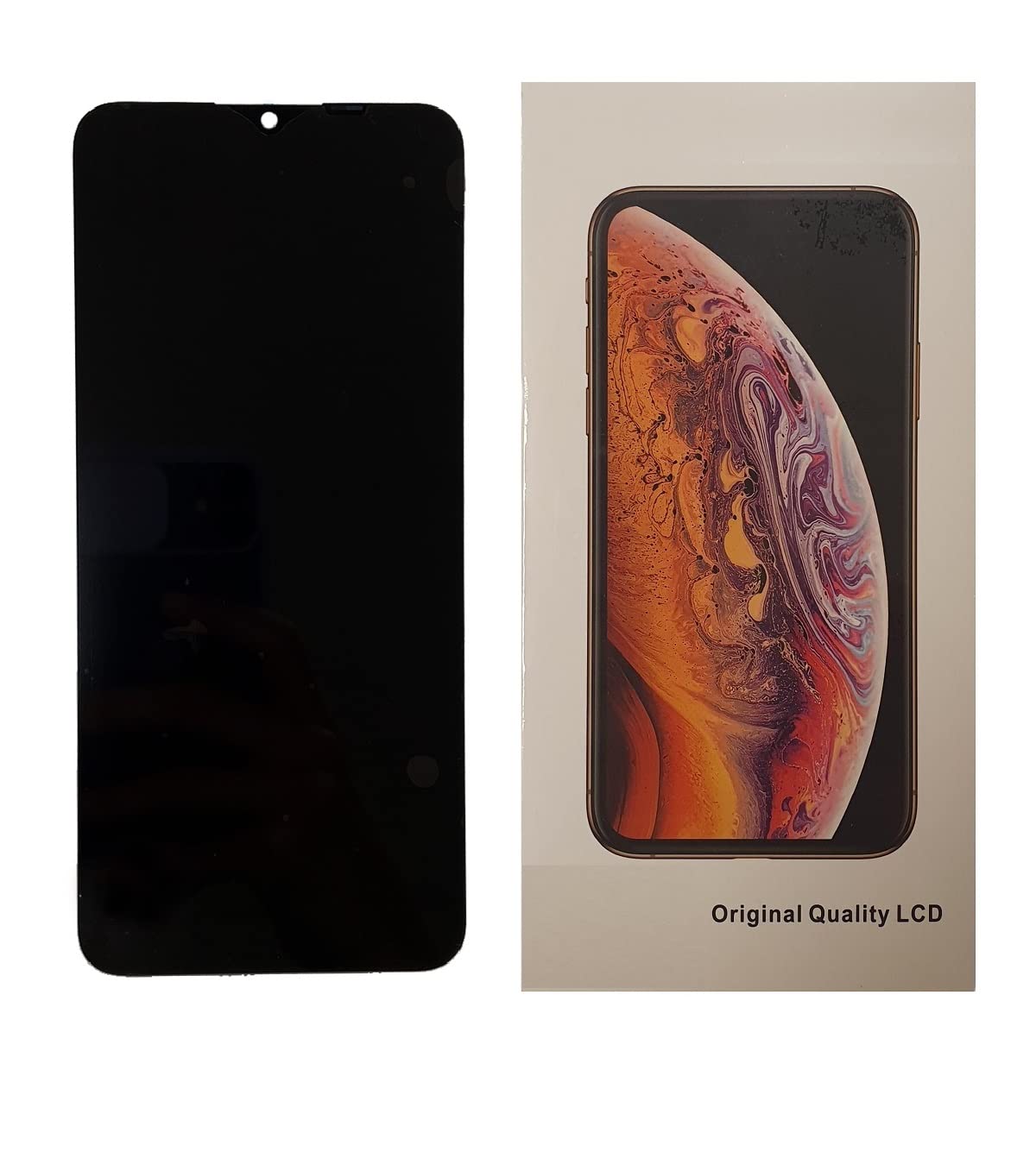 TY BETTERY® Display IN-CELL compatible with Realme C20/C21- Glass TFT touch screen