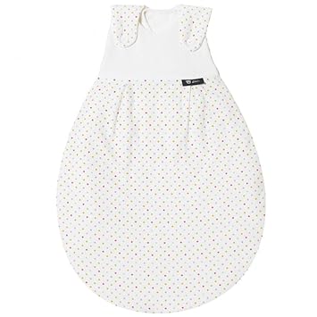 Alvi Baby Mäxchen Schlafsack Außensack Das Original Gr. 56/62 Bunte Tupfen