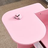 Pantanal Children's Table & Chair Set with Storage Bin for Ages 3+, Pink view 5