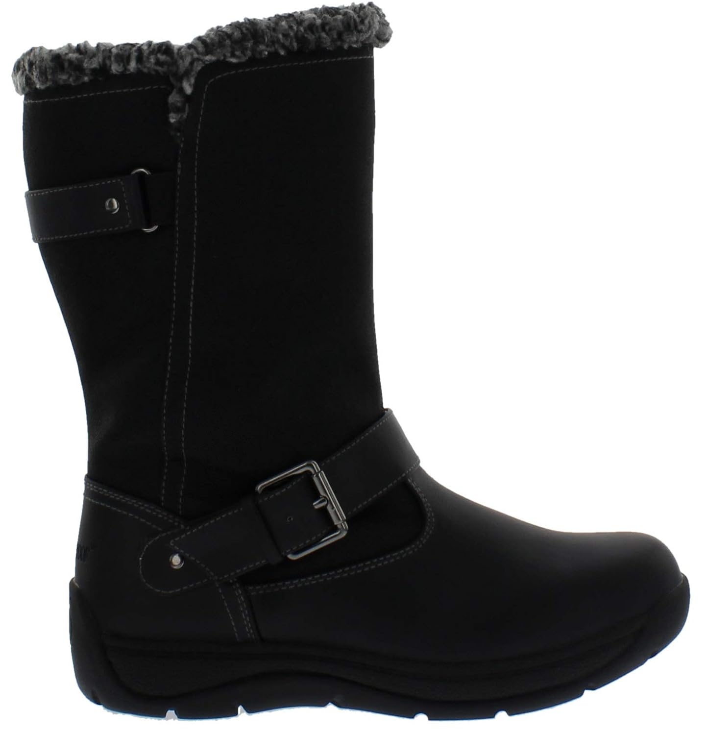 side zip snow boots