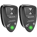 WILDJUE Ultrasonic Pest Repeller Pest Control, Spider repellent, Electronic Plug In Pest Repeller- Repels Mice,Roaches,Spiders,Other Insects,Non-toxic Environment-friendly, Humans & Pets Safe -2 Pack