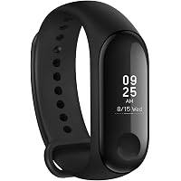 Kiddu Collection Heart Rate Monitor with Activity Fitness Tracker Waterproof Body Functions Like Steps and Calorie Counter, Blood Pressure, LED Touchscreen M3 Smart Band Watch