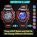 Kid Watch for Child Boy Girl LED Multi Function Sport Outdoor Digital Dress Waterproof Alarm Red