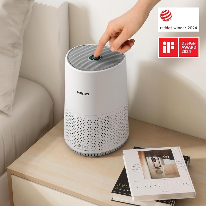 Purificateur d'air connecté 600, jusqu'à 44 m²,19dB(A)*, Blanc