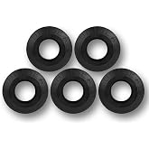 3/4" Uniseal Flexible Tank Adapter Made in the USA - Perfect for Attaching 3/4-inch pipe to Curved Surfaces, Storage Drums, Buckets, and More - Ideal for Situations Where Bulkheads Fail - 5 Pack