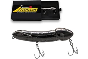 Aixuandocr Funny Fishing Gifts for Men Women, Novelty Bass Topwater Lures, Father Christmas Birthday Gifts Stocking Stuffers