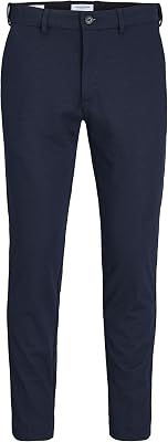 Jpstmarco Jjcooper Chino Noos Pantalón, Hombre, Marino, 31W / 30L