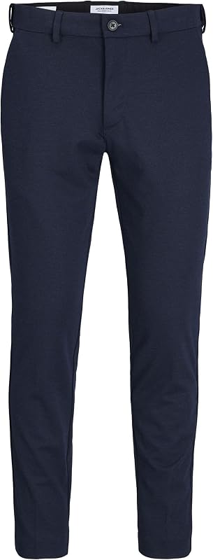 JPSTMARCO JJCOOPER Chino Noos, Blazer Bleu Marine - Détails : Solide, 31W x 30L