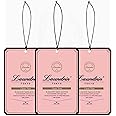 Laundrin Classic Fiore 3pk - Paper Fragrance Sachets - Closet Freshener - Lychee, Blackcurrant, Rose, Jasmine Scent