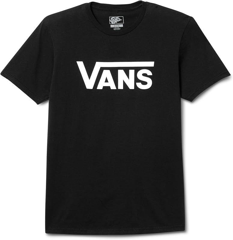 Classic Drop V SS Crew Tee-B, Schwarz und Weiß, M