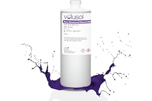 VOLU SOL Volu-Sol Denatured Ethanol SDA (200 Proof) | Ideal for Lab & Industrial Use | Reagent Alcohol | Not for Human Consumption | Trusted by Healthcare & Veterinary Industries- 1000 mL / 32 oz