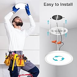 libtit 3 Pack 7 Inch Led Ceiling Light Flush