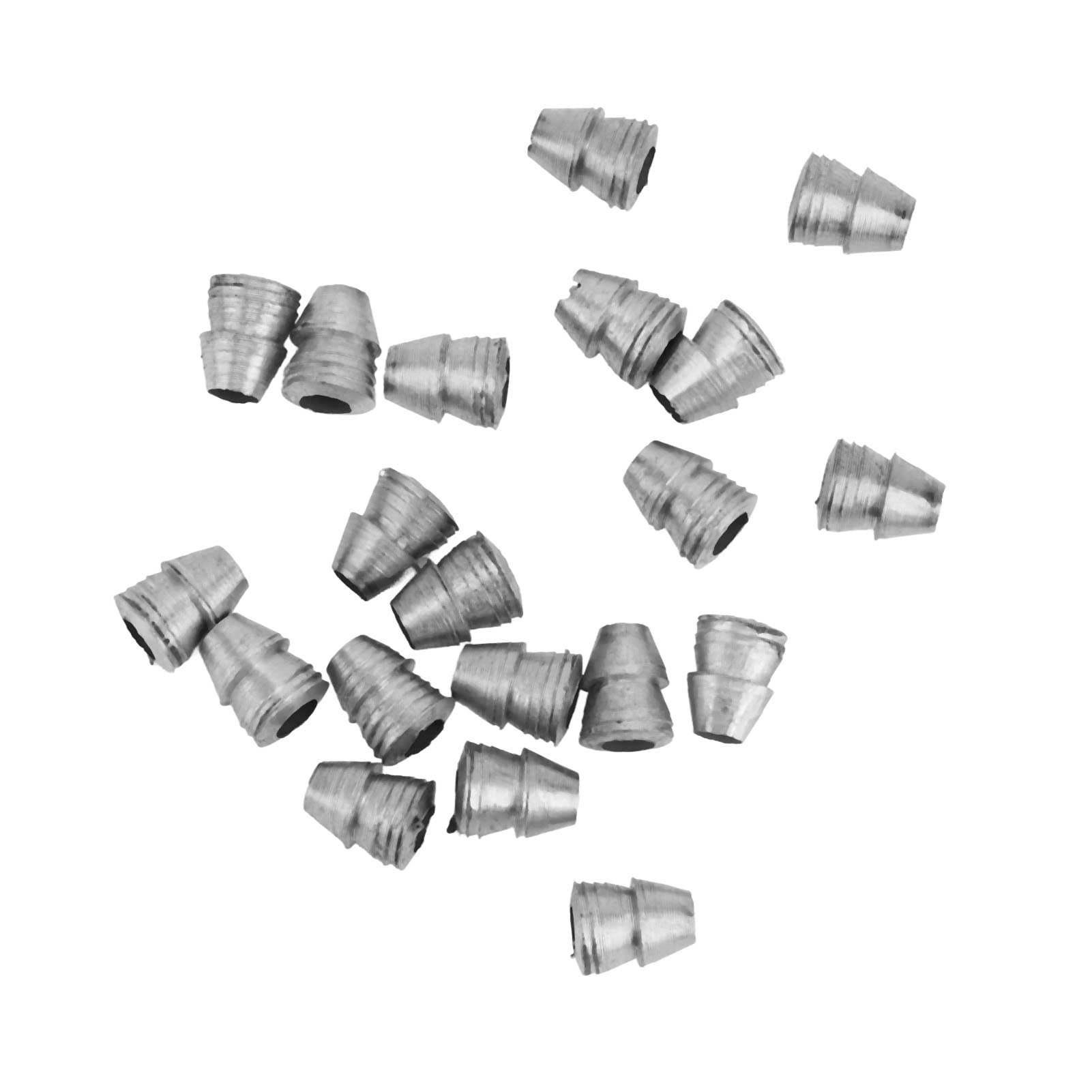 TOPINCN Reinforced Prevent Falling Off Polished Steel Wedges, Round Handle Wedge for Axe Claw Hammer Sledge 20pcs Axes Hand Tools (Diameter 10mm / 0.39in)