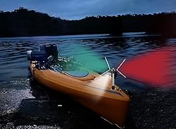 MARINE SYSTEM LED Bi-Color Navigation Bow Light Red