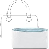 FANJI Project Purse Organizer Insert for LV Speedy 18 Handbag, Custom Fit Inside Premium Celeste Lightweight WaterResistant Tote Bag Insert Accessories