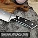 Chef Knife, 8-inch Kitchen Knife, German High Carbon Stainless Steel Knife for Dealing with Meat, Fruit and Vegetables