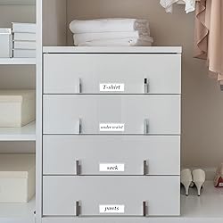 Jeyiour 100 Pcs Label Holders Adhesive Label
