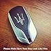 Carbon Fiber Pattern Key Chain FOB Case Shell For Maserati Ghibli, Quattroporte Remote Smart Key