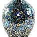 River of Goods 15570S Poetic Wanderlust by Tracy Porter Mattei Jeweled Metal Shade with Mosaic Base Table Lamp
