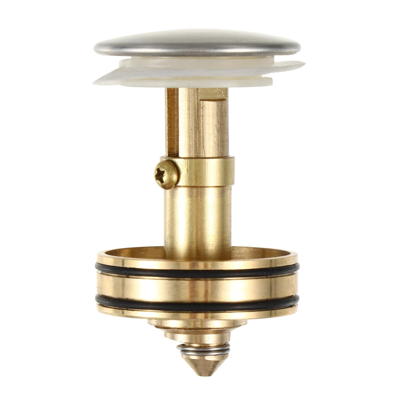 Uonlytech Sink Drainer Plug Kitchen Sink Plug Universal Bouncer Sink Stopper Bathtub Plug Drain Stopper Sink Pop Up Plug Replacement for Wash Basin Drainer