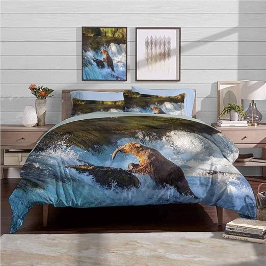 vsunburst Duvet Cover Set Quilt Cover Waterfall Toddler