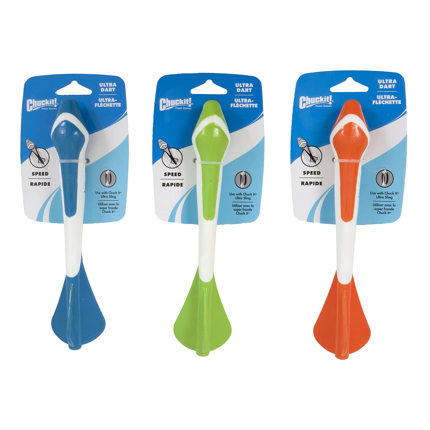 Chuckit! Ultra Dart Dog Toy for Ultra Sling Launcher, Speed