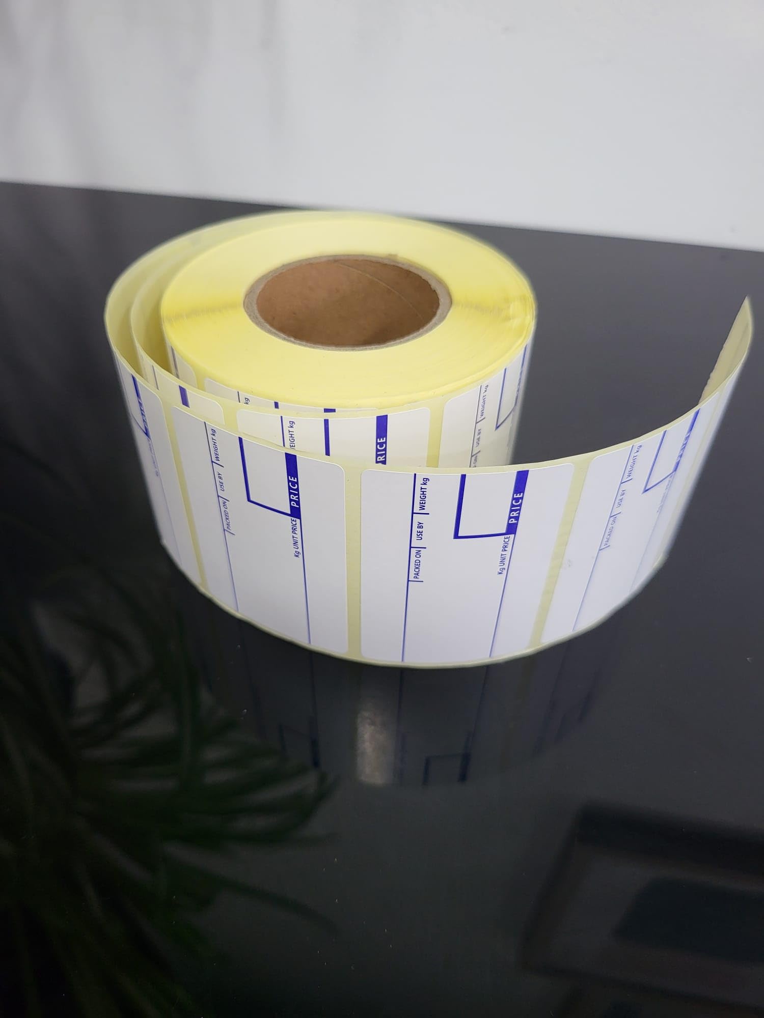 58mm x 40mm Printed Direct Thermal Scale Labels for Zebra, Toshiba, Cas, Dibal, Avery Berkel, 44mm core Meat Cake Shop Butcher Bakery | 750 Labels per roll - Make me a label (8 roll - 6,000 Labels)