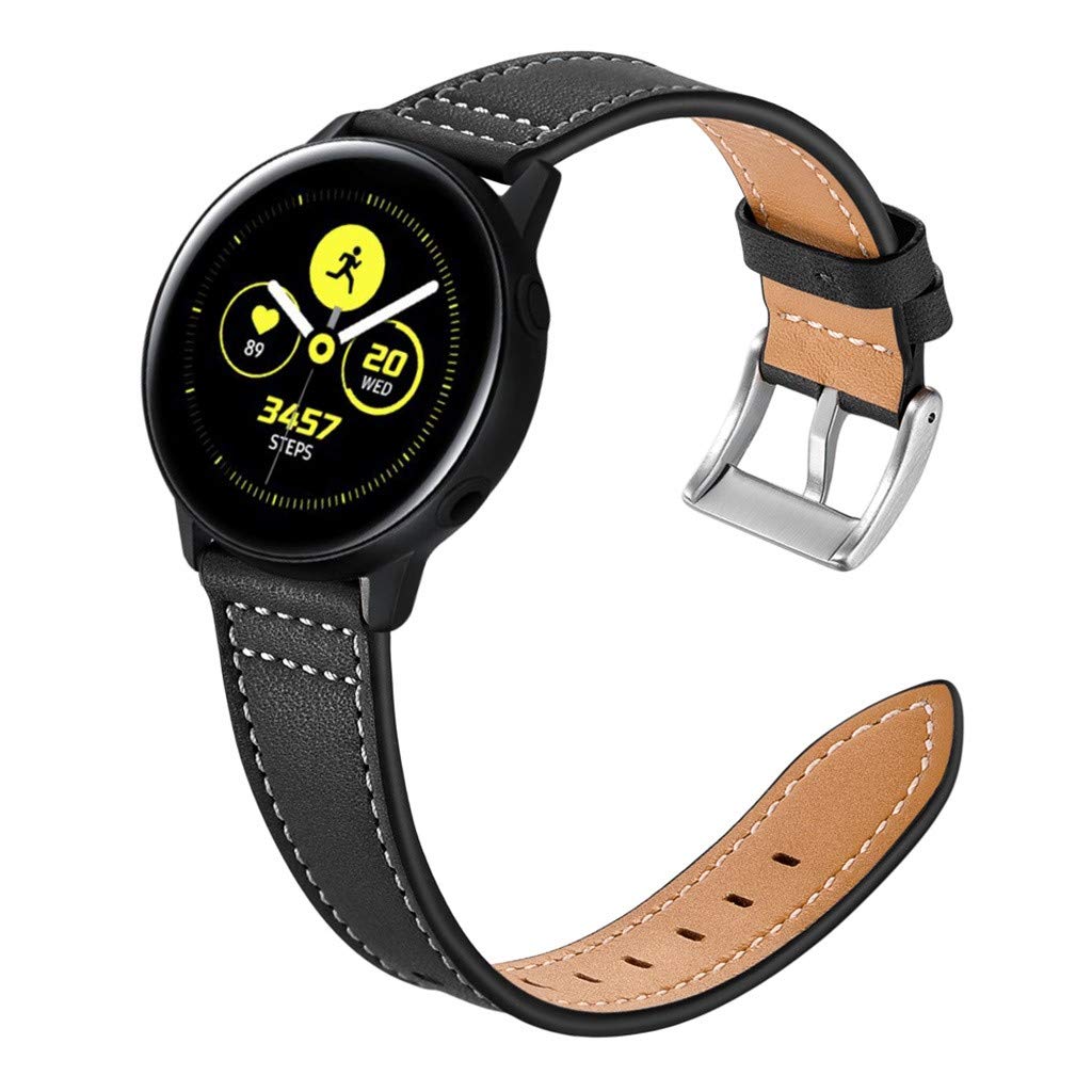 Amazon.com: Sodoop Leather Band Compatible for Samsung Watch ...
