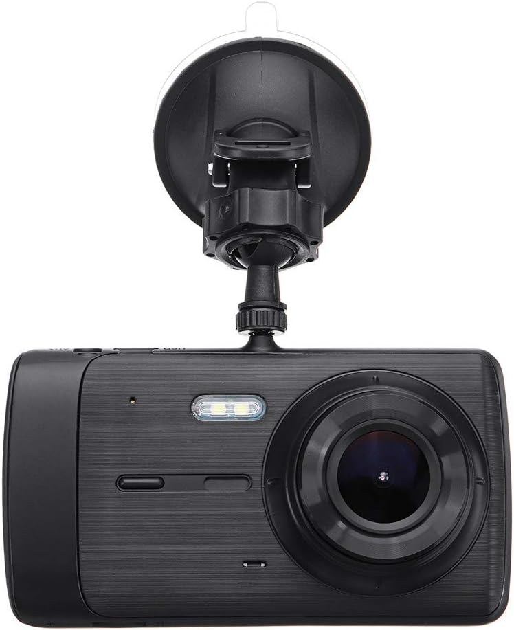 Yalehabi HD 1080P Car DVR Dash Camera 170&deg; Dual Lens 4inch LCD Screen Cam Video Recorder