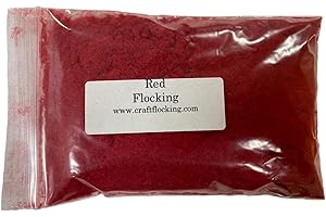 Generic Flocking Fibers 1 Ounce Package (Red)