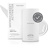 NuFACE Aqua Gel Activator - Microcurrent Conductive Gel & Activator Powered by IonPlex & Hyaluronic Acid to Enhance Results of NuFACE Microcurrent Facial Device - Improves Skin Radiance (1.69 oz)