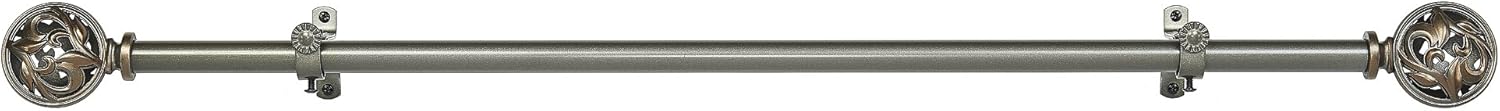 Achim Home Furnishings, Grace Buono II Rod & Finial, 28-48"
