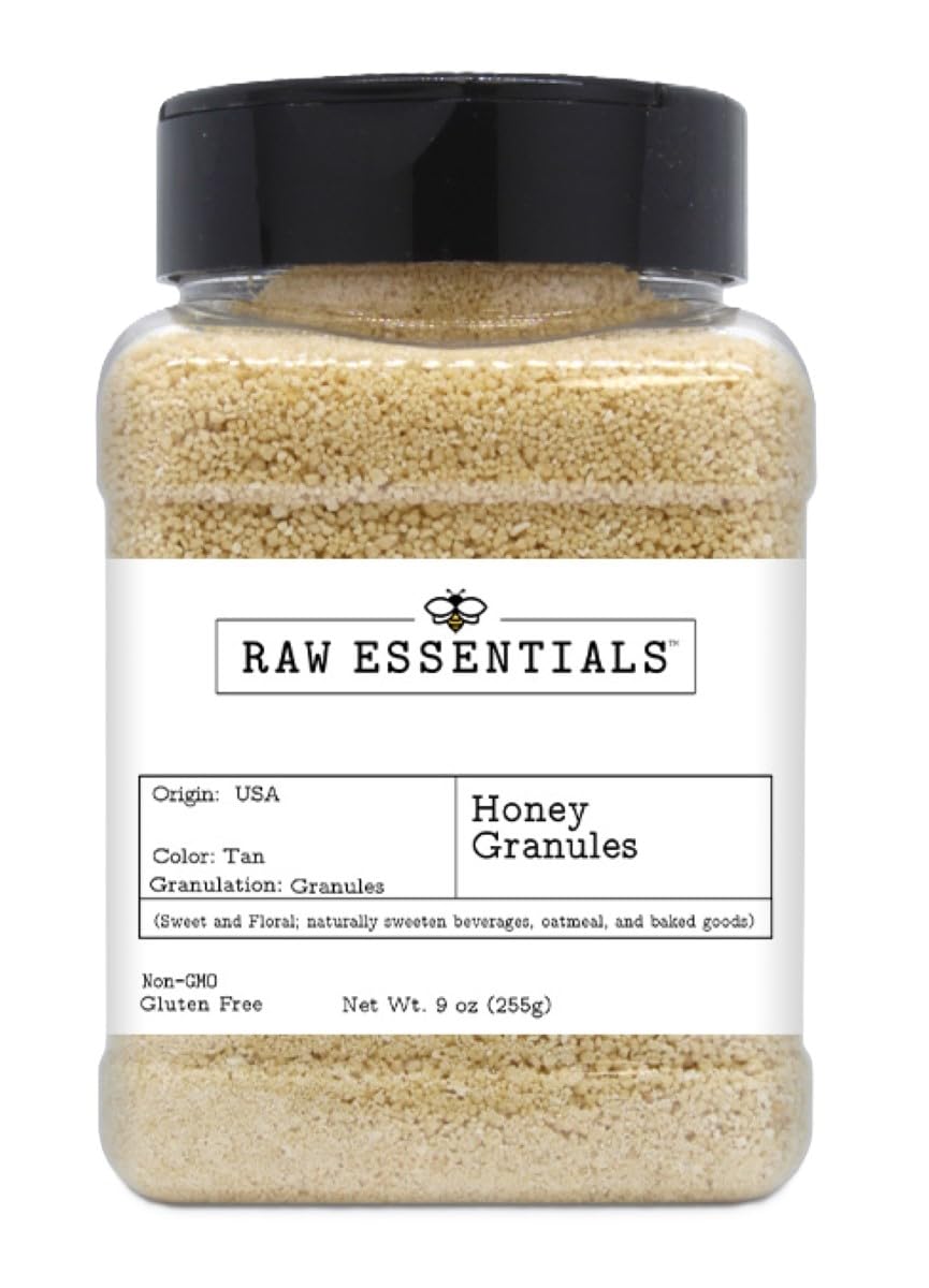 Raw Essentials Honey Granules – Natural Sweetness